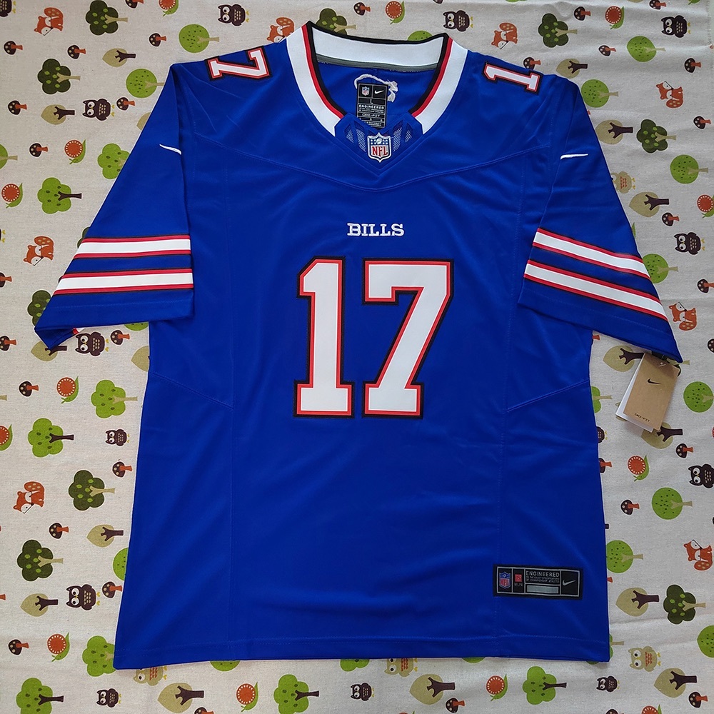 Buffalo Bills Josh Allen #17 Blue Stitched NFL Nike Jersey